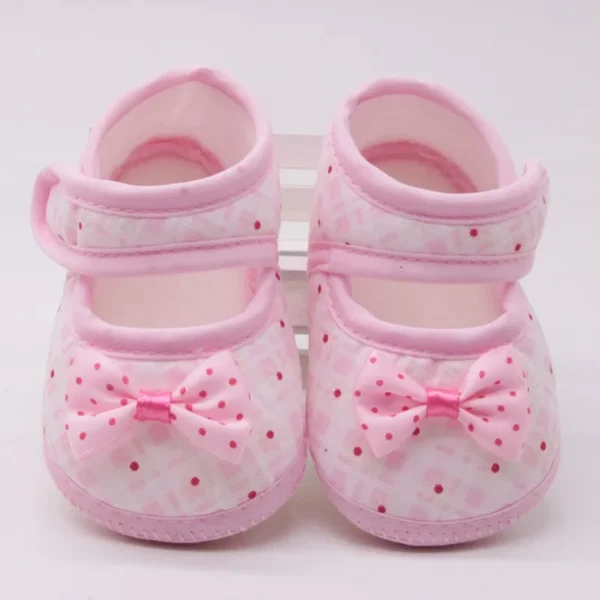 Newborn Baby Cotton Shoes Summer Flower Print Baby Girl Shoes Anti-slip Soft Sole Bottom Walking Princess Shoes First Walkers